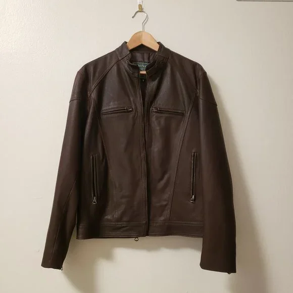 Florence Mode Leather Coat